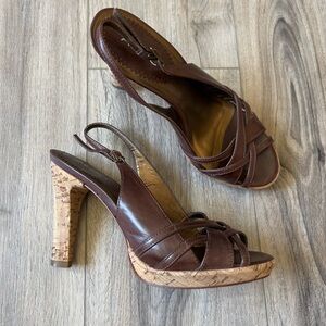 Aldo leather heels size 39